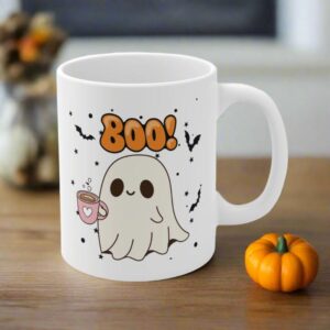 My Fall Garden Design Mug 11oz | White Ceramic Holiday GIft | Lead & BPA-Free | Perfect for Coffee & Tea