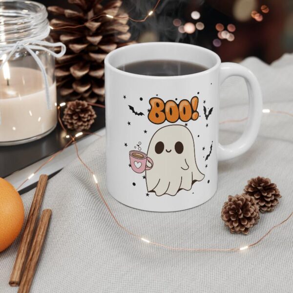 My Fall Garden Design Mug 11oz | White Ceramic Holiday GIft | Lead & BPA-Free | Perfect for Coffee & Tea - Image 5