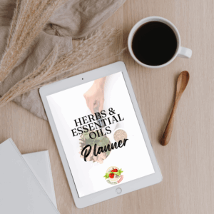 Alternative view of Printable Herbs & Essential Oils Planner | Organize Your Natural Remedies