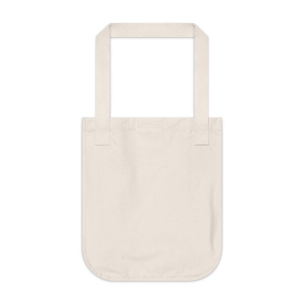 Organic Canvas Tote Bag | 'Blossoms Soothe' Garden Design | 100% Certified Organic Cotton | Eco-Friendly & Stylish - Image 5