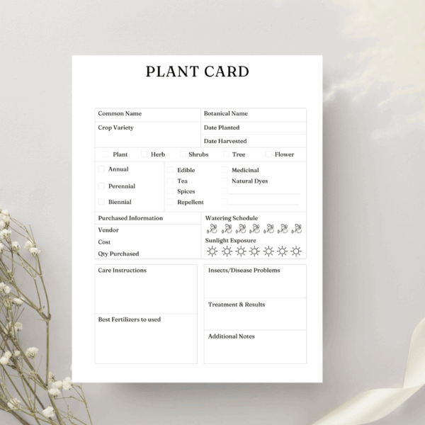 40-Page Printable All Season Garden Planner | Organize Your Gardening - Image 5