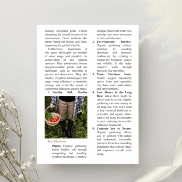 Ultimate Organic Gardening eBook | Master Sustainable Gardening - Image 4