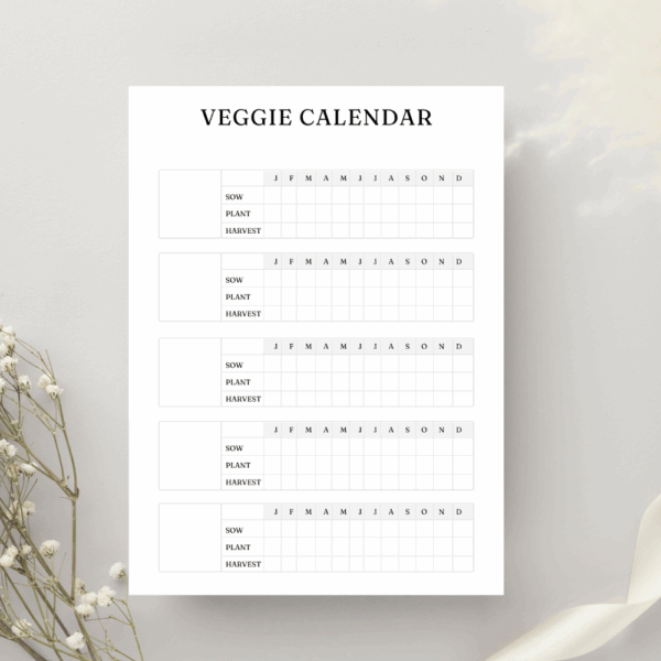 Printable All Season Garden Planner - 40 Pages | Garden Logs & Tasks - Image 6