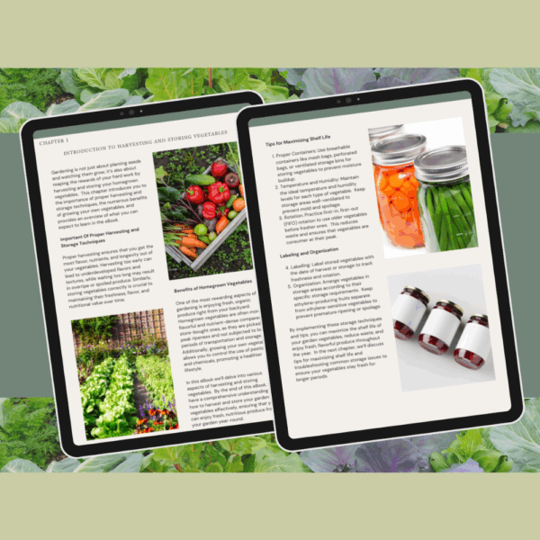 Ultimate Digital How-To Harvesting & Storing Guide - Image 4