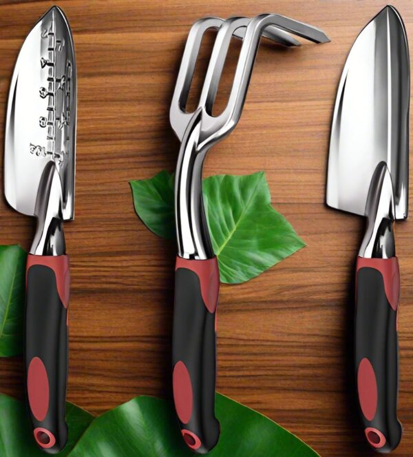 Rust-Resistant Garden Tools Set | Ergonomic Handles | Perfect for Gardening - Image 7