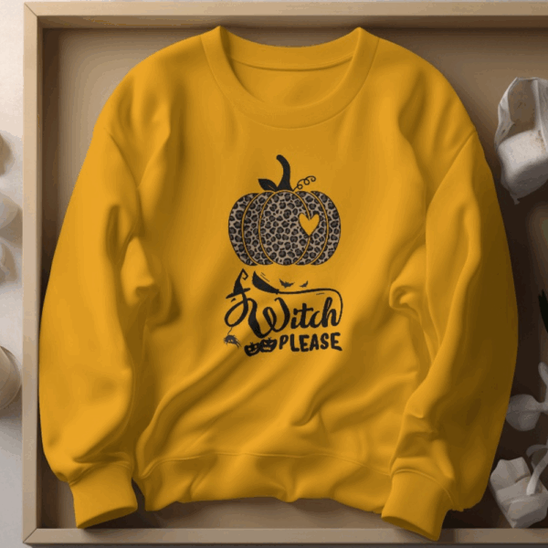 Cozy Unisex Sweatshirt with Halloween Print | Soft Crewneck Pullover - Image 7