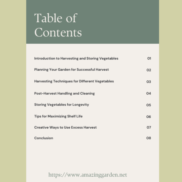 Ultimate Digital How-To Harvesting & Storing Guide - Image 5