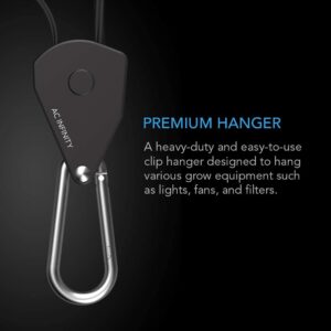 Alternative view of AC Infinity Premium Rope Clip Hanger