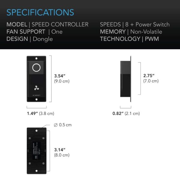 AC Infinity Inline Duct Fan Cloudline S10 - Image 7