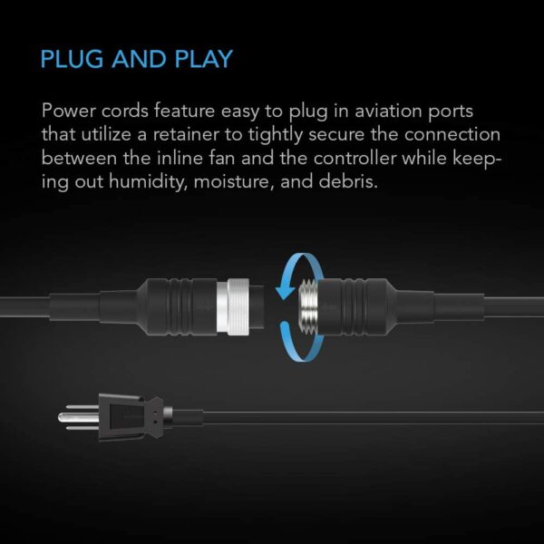 AC Infinity Booster Duct Fan 6" - Image 5