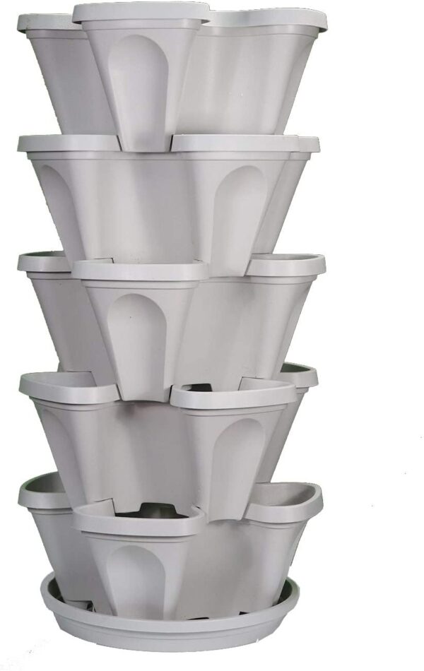 Vertical Stackable Gardening Planter - Image 8