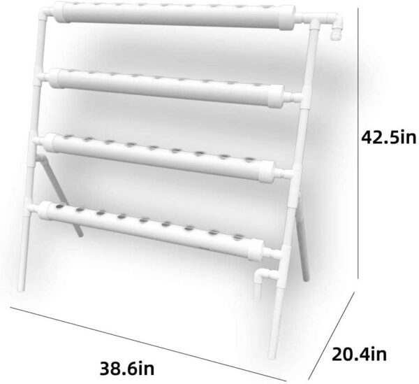 Hydroponics Growing System - High Yield Indoor Gardening Kit with Timer & Pump - Image 16
