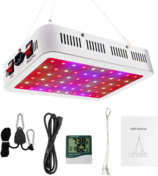 Full Spectrum LED Grow Light | High Yield Grow Lamp - Veg & Bloom Mode - Image 10