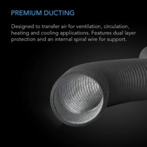 Alternative view of AC Infinity Aluminum Ducting 12"
