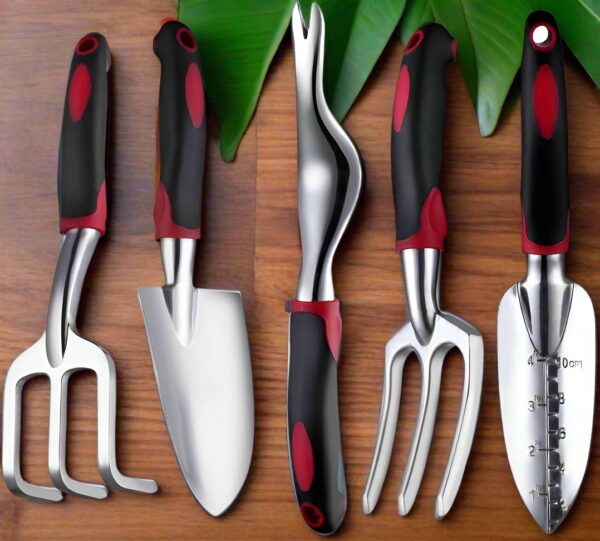 Rust-Resistant Garden Tools Set | Ergonomic Handles | Perfect for Gardening - Image 2