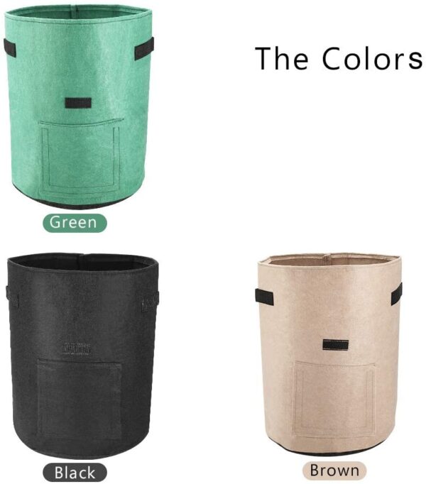 Fabric Garden Grow Bags Mix - Image 6