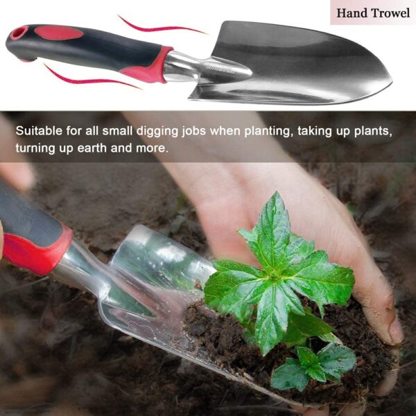 Rust-Resistant Garden Tools Set | Ergonomic Handles | Perfect for Gardening - Image 5