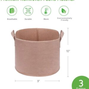 Alternative view of Grow Bags Beige 10 Pack