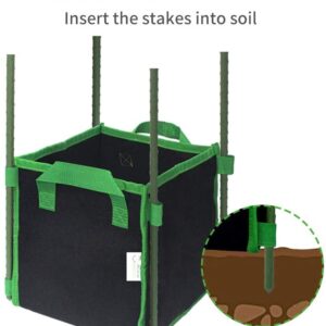Alternative view of Square Heavy Duty Fabric Pots
