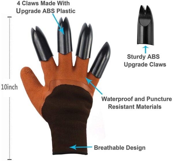 Gardening Gloves With Claws - Image 3