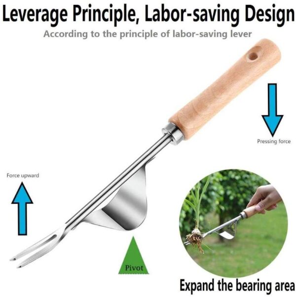 Stainless Steel Garden Weed Puller - Image 3