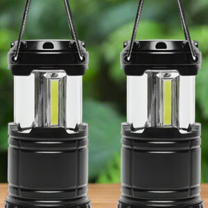 Waterproof LED Camping Lantern – Battery Operated Collapsible Emergency Lamp