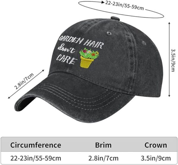Embroidered Washed Cotton Baseball Caps - Image 9