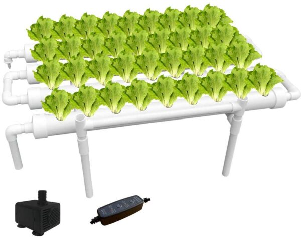 Hydroponics Growing System - High Yield Indoor Gardening Kit with Timer & Pump - Image 17