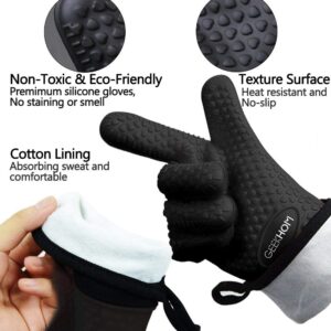 Alternative view of Heat Resistant Oven Mitts And Grilling Gloves