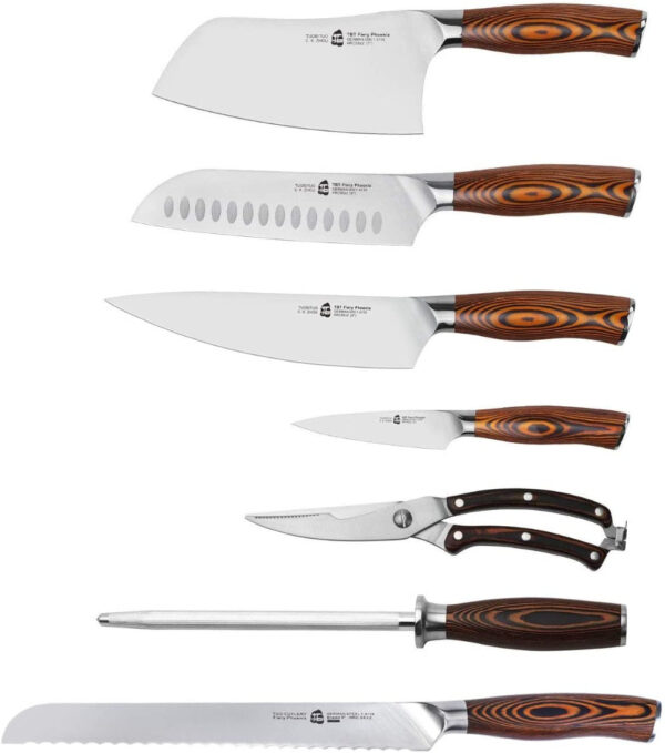 Premium Japanese Kitchen Knife Set - Image 3