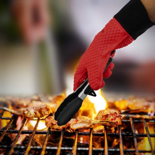 Heat Resistant Oven Mitts And Grilling Gloves - Image 8