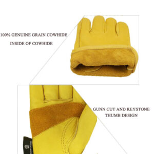 Alternative view of Premium Cowhide Leather Work Gloves