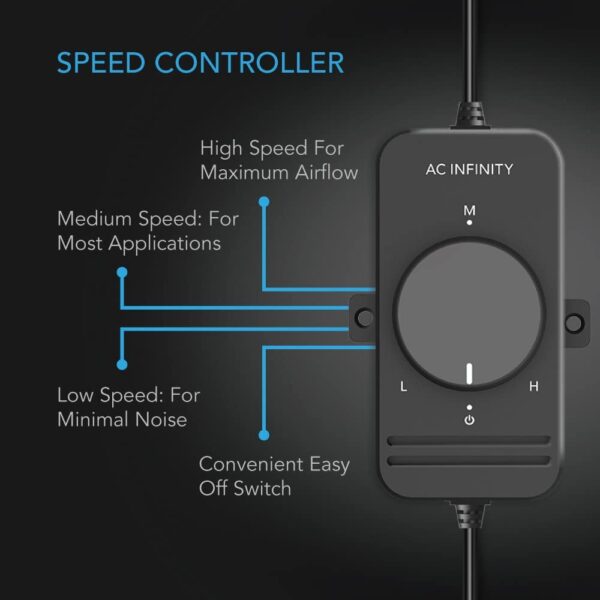 AC Infinity Booster Duct Fan 6" - Image 3