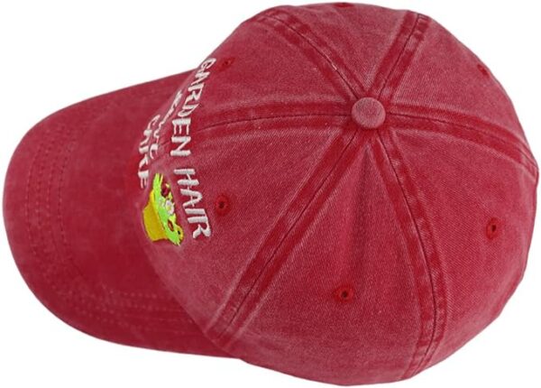 Embroidered Washed Cotton Baseball Caps - Image 3