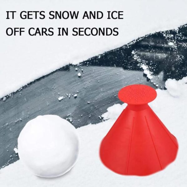 Cone Shaped Ice Scraper - Image 3