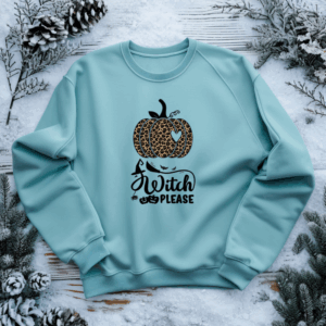 Cozy Unisex Sweatshirt with Halloween Print | Soft Crewneck Pullover