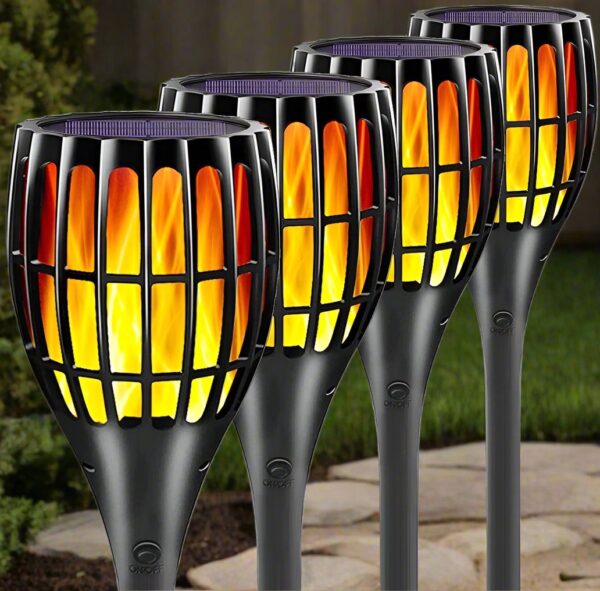 Flickering Flame Solar Torch Lights - Image 14