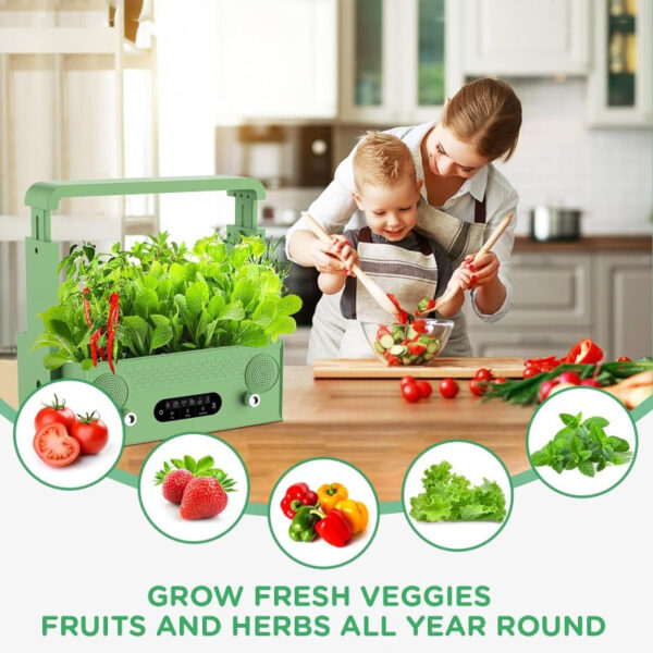 Hydroponics Growing System With Bluetooth Speaker - Image 7