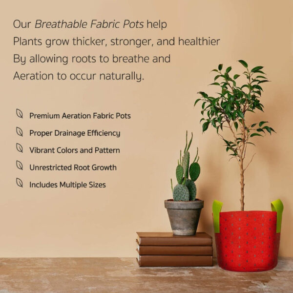 Colorful Fabric Grow Bags - Image 5