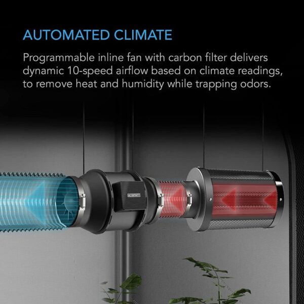 AC Infinity Advance Grow Tent Systems - Complete Plant Grow Kits With WiFi-Control - Image 6