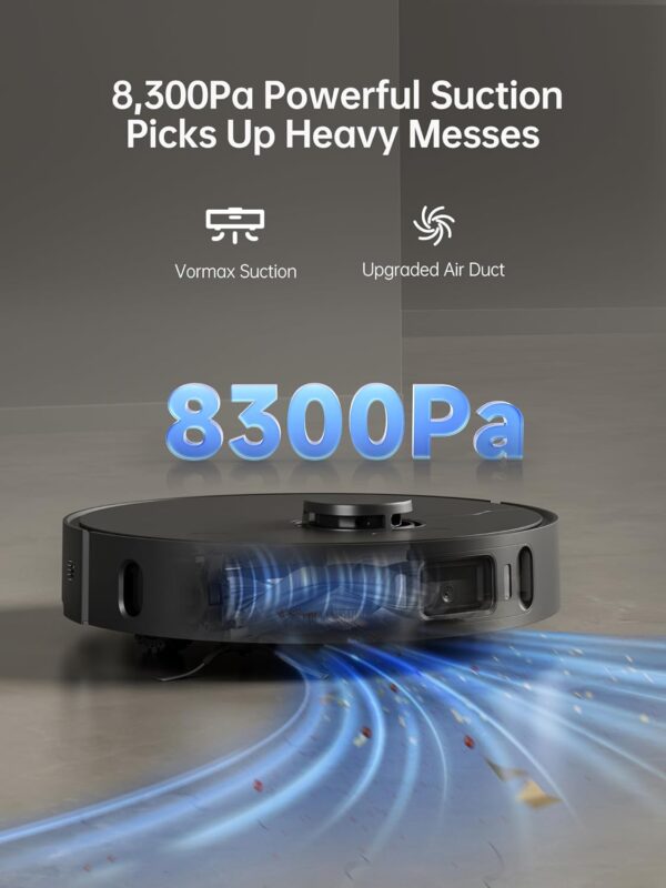 Dreame X30 Ultra Robot Vacuum & Mop - 8,300Pa Suction, 260Min - Image 4