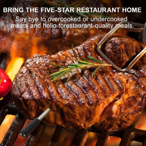 Wireless Meat Thermometer Bluetooth with Ceramic Probe, Heat Resistant With Smart App - Image 5