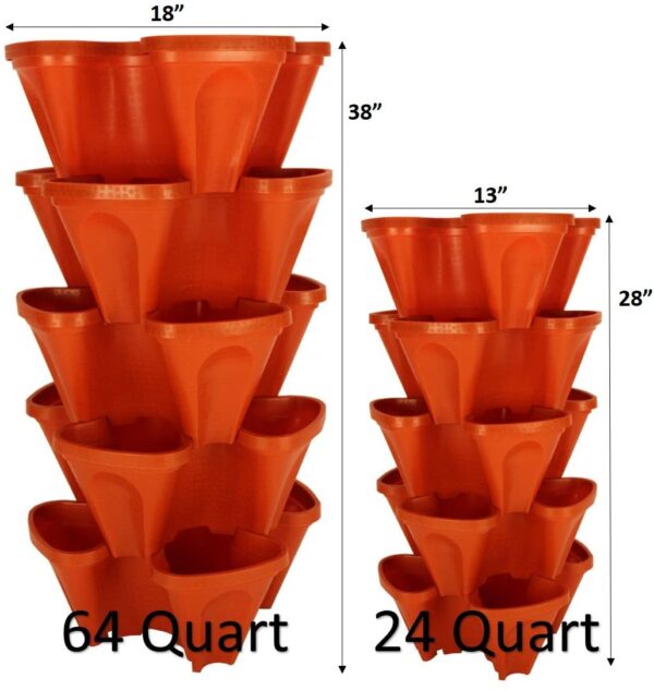 Vertical Stackable Gardening Planter - Image 7
