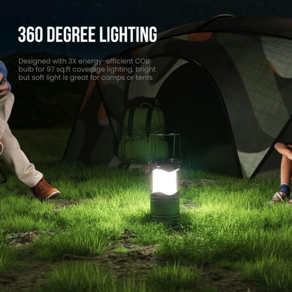 Waterproof LED Camping Lantern – Battery Operated Collapsible Emergency Lamp - Image 5