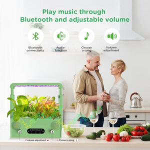 Alternative view of Hydroponics Growing System With Bluetooth Speaker