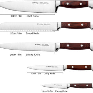 Alternative view of Superior High Carbon Kitchen Knife Set