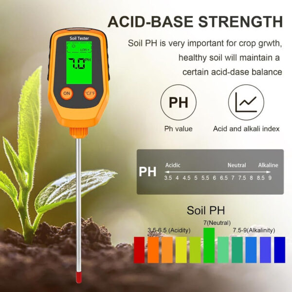 4 in 1 Digital Soil Tester - Image 6