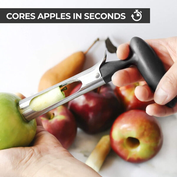 Stainless Steel Apple Corer - Image 3