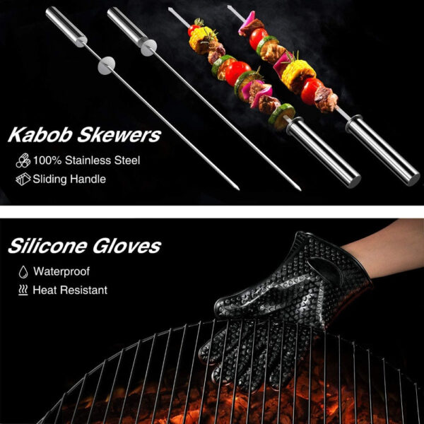 Premium BBQ Grilling Tools Set - Image 5