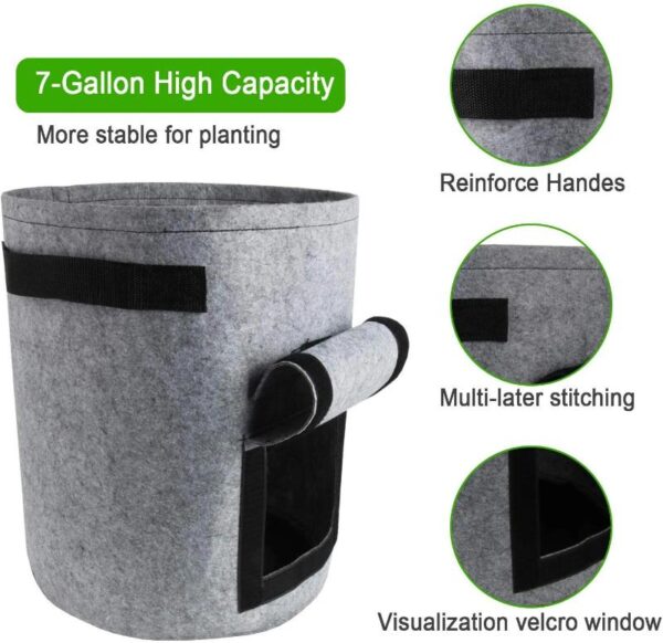 Fabric Garden Grow Bags - Image 5